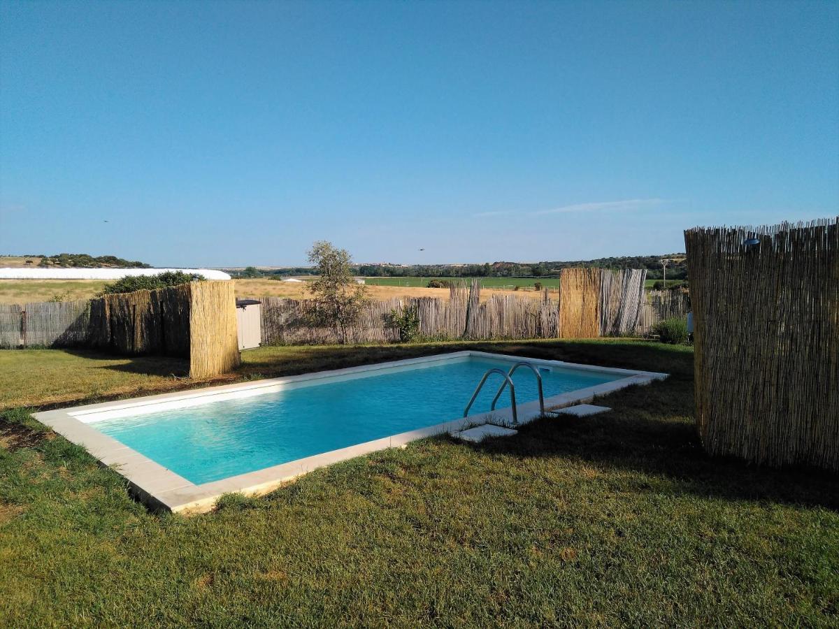 Casas Olmo y Fresno jardín y piscina a 17 kilómetros de Salamanca Exterior foto